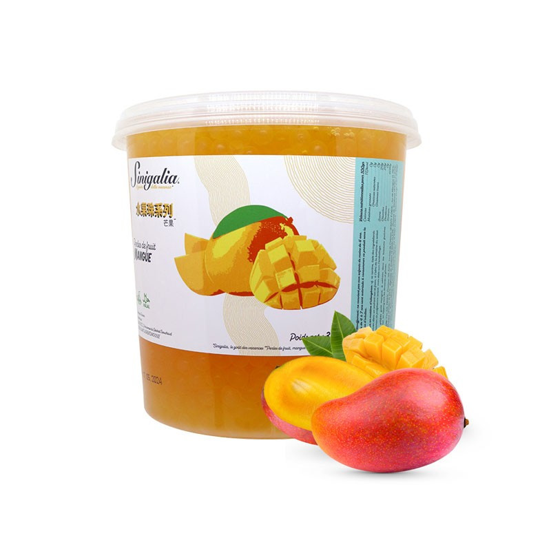 Perles de fruit - Mangue - 3,4kg - Bubble tea - Popping Bobba