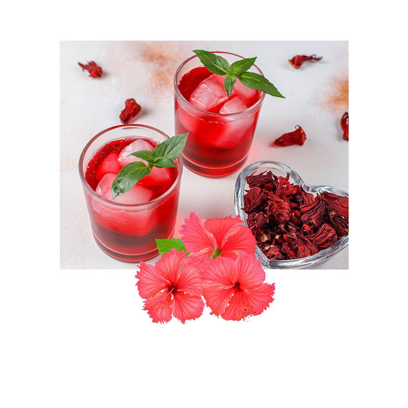 Préparation à cocktail Hibiscus - Naturera (Bouteille 750ml)