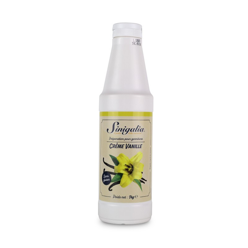 Crème de remplissage vanille - Sinigalia (bouteille 1kg)