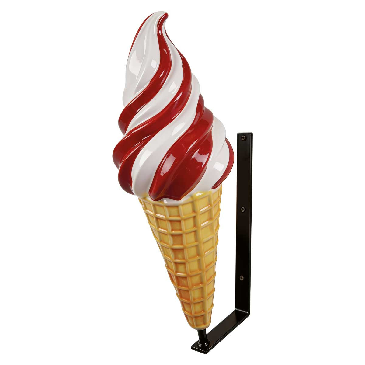 Applique Murale Glace Vanille Fraise Résine 100cm | ProduitAG