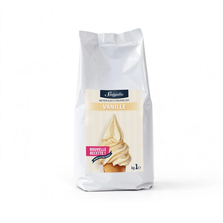 Mix Glace Italienne Vanille Sinigalia – 1 kg Pro