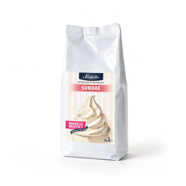 Mix Glace Sundae Sinigalia – 1 kg Pro