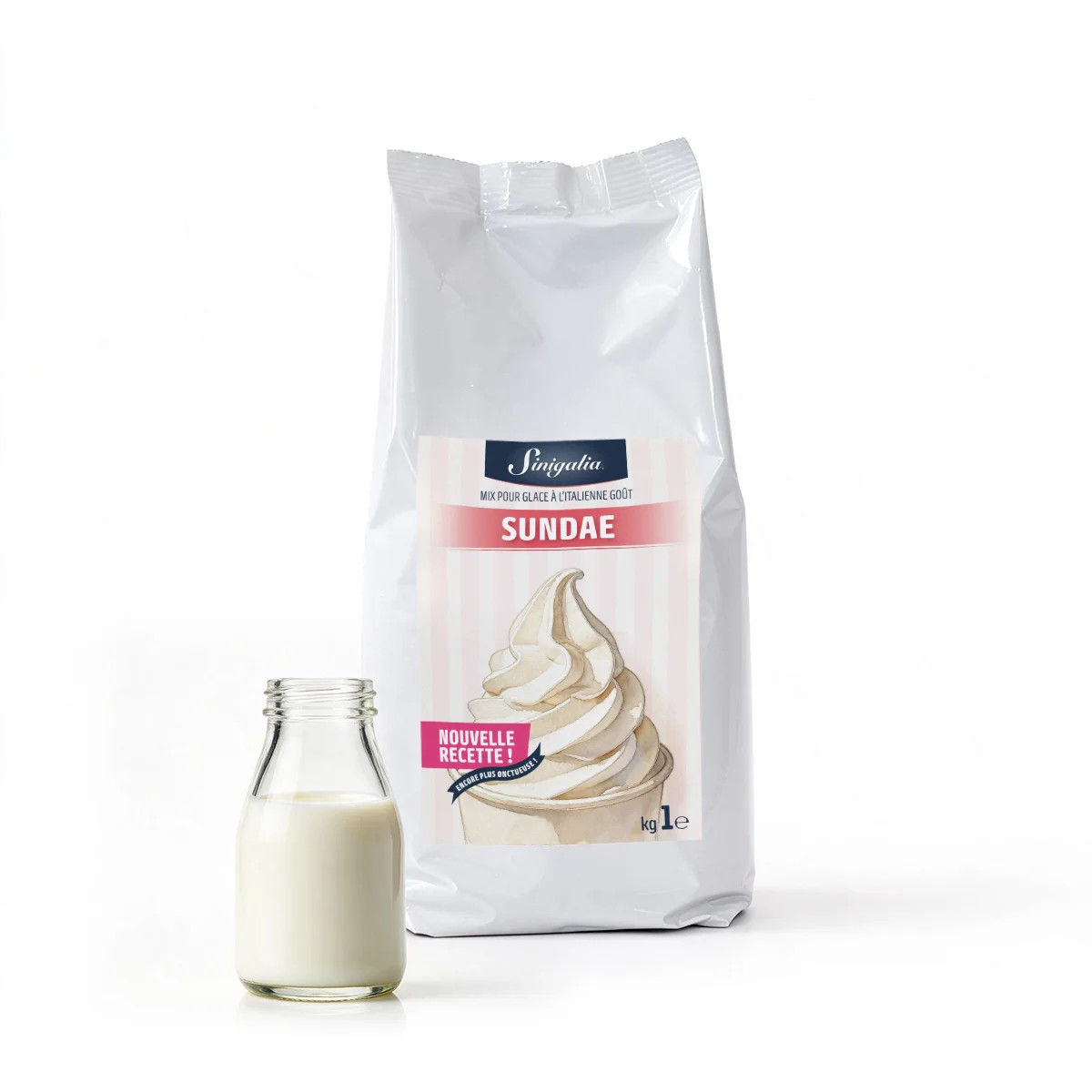 Mix Glace Sundae Sinigalia – 1 kg Pro
