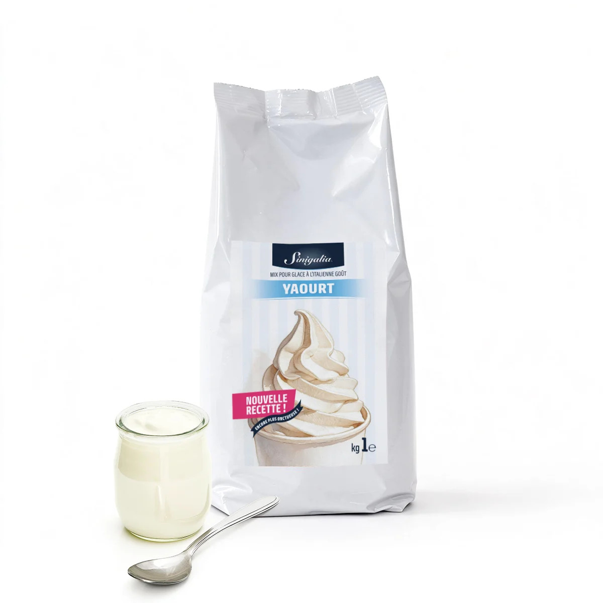 Mix Glace Yaourt Sinigalia – 1 kg Produit A Glace