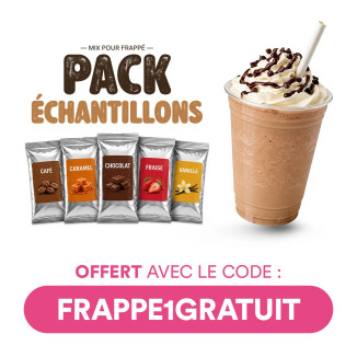 Infographie pack échantillon mix frappé