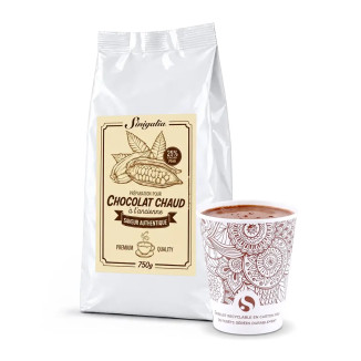 Mix professionnel chocolat chaud recette à l'ancienne Sinigalia