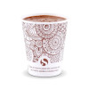 Présentation chocolat chaud à l'ancienne Sinigalia dans un gobelet en carton pour boisson chaude