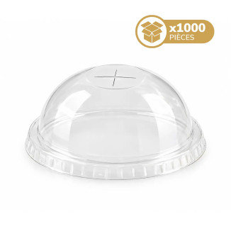 Couvercles dômes PET universels x 1000pcs