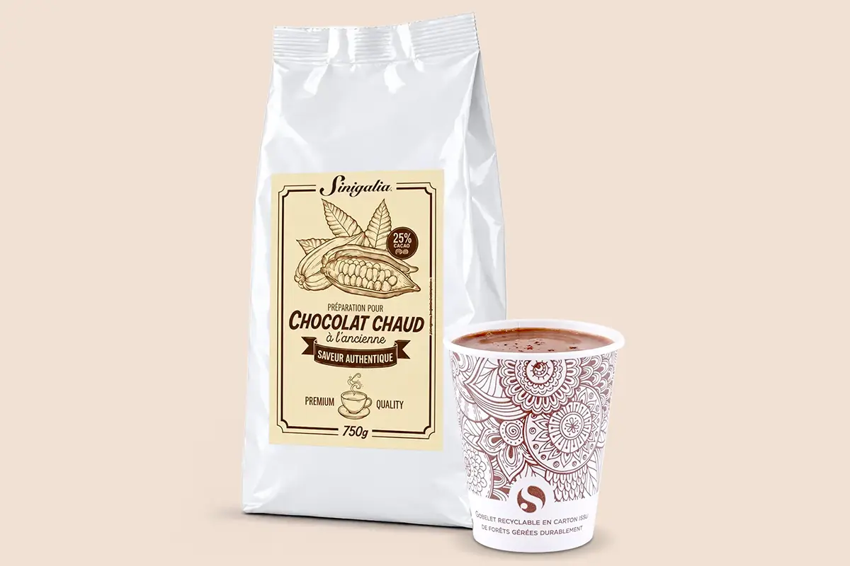 Mix chocolat chaud à l'ancienne Sinigalia — visuel à venir