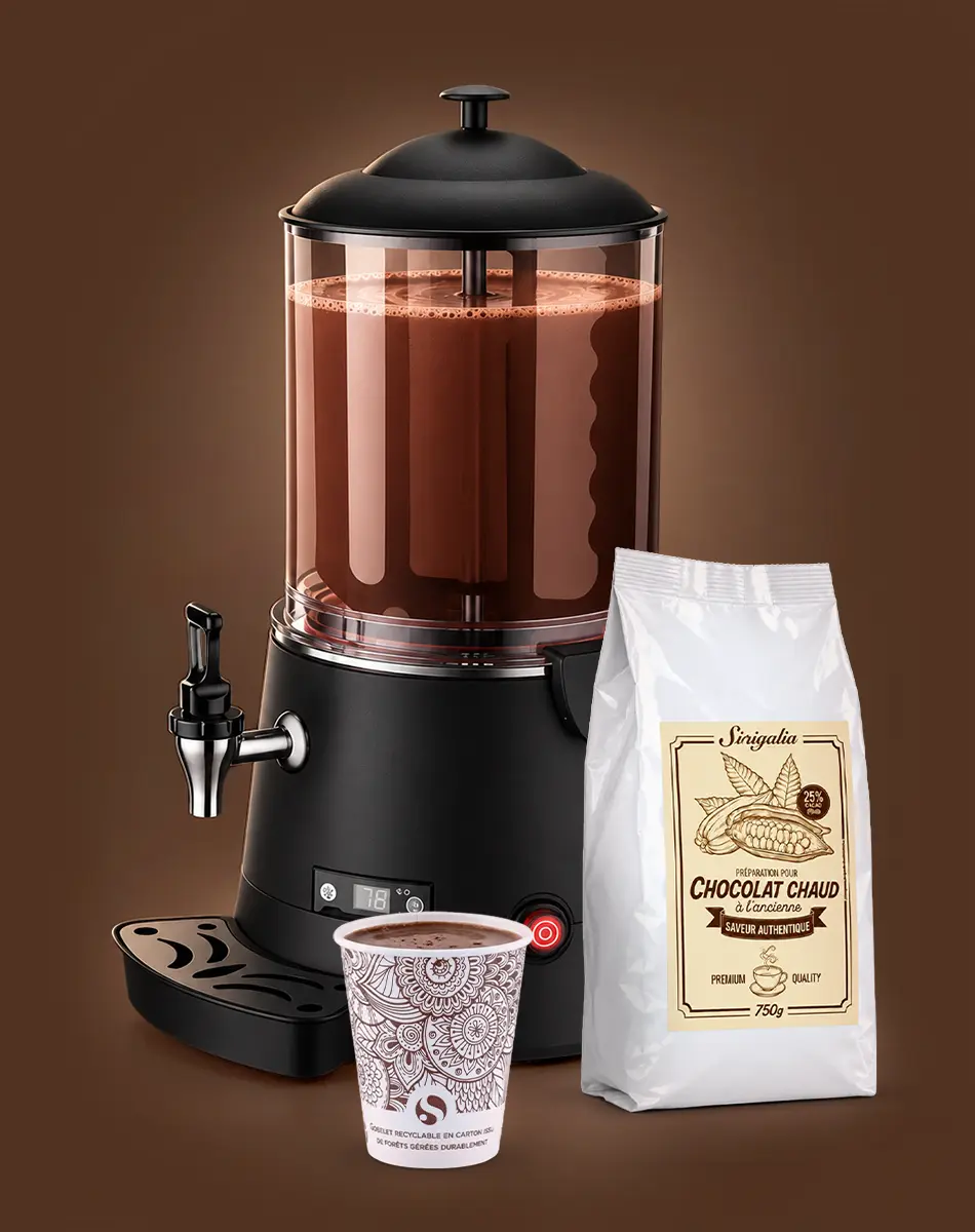 Machine à chocolat chaud professionnelle