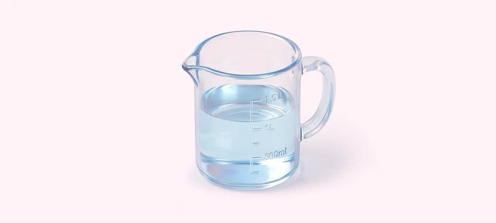 2 litres d'eau