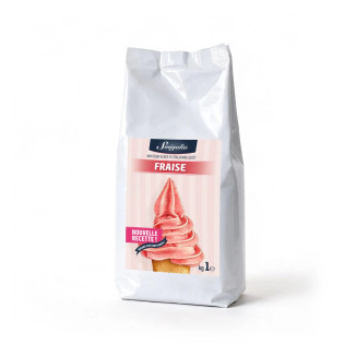 Mix pour glace à l’italienne parfum fraise Sinigalia